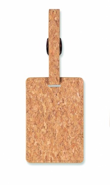 Logo trade liikelahja kuva: Cork luggage tag