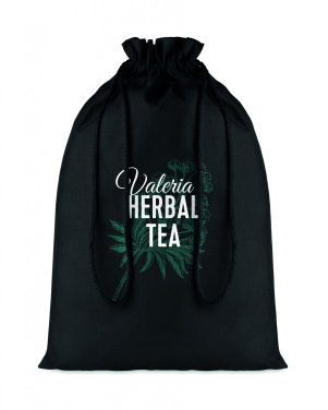 Logo trade mainoslahjat tuotekuva: Iso lahjapussi, musta