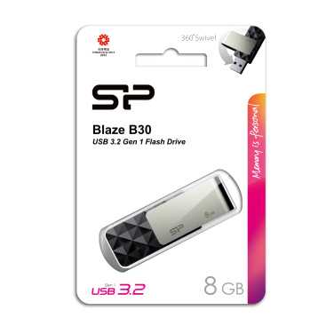 Logotrade mainostuotet kuva: Pendrive Silicon Power Blaze B30 3.1