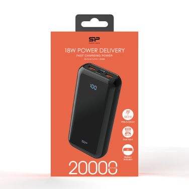 Logotrade liikelahja tuotekuva: Virtapankki Silicon Power QS28 20000 mAh