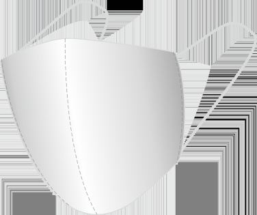 Logotrade liikelahja tuotekuva: VENUS puuvillamaski 1377165