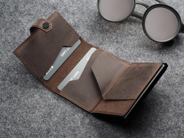 Logotrade liikelahja tuotekuva: RFID-lompakko - Hunter Leather 2109284