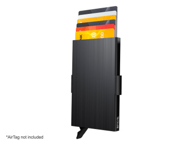 Logotrade mainostuote tuotekuva: RFID-luottokorttikotelo, jossa on pidike AirTagille 2163155