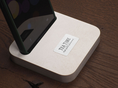 Logo trade mainoslahja ja liikelahja tuotekuva: Puinen puhelinteline 1848121