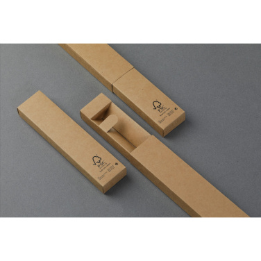 Logo trade mainoslahja ja liikelahja tuotekuva: Gift Box Kraft Paper -lahjapakkaus