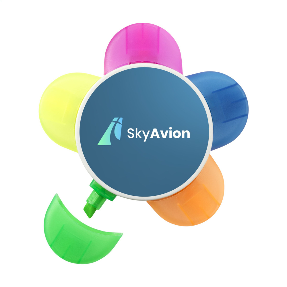 Logo trade mainostuotet tuotekuva: Bloom Recycled Milk-Carton korostuskynä