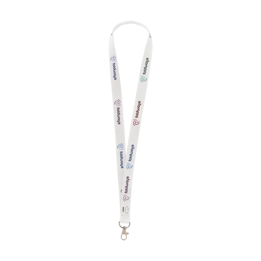 Logotrade liikelahjat mainoslahjat tuotekuva: Lanyard Sublimation RPET 2 cm avainjohto