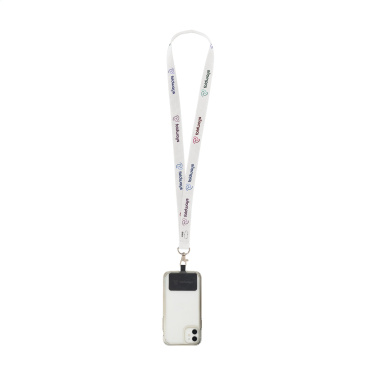 Logo trade liikelahja mainoslahja tuotekuva: Lanyard Sublimation RPET 2 cm Patch-avainnauhalla