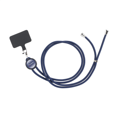 Logotrade liikelahja tuotekuva: Pitsinauha GRS RPET 5 mm avainnauha