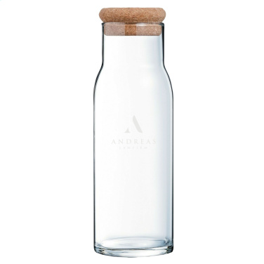 Logotrade mainostuote tuotekuva: Algarve Carafe 1 L korkkikorkilla