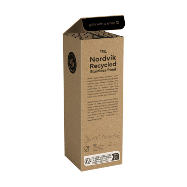 Logo trade mainostuotet tuotekuva: Nordvik RCS Recycled Steel 500 ml juomapullo