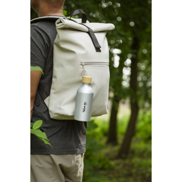 Logotrade mainostuote tuotekuva: AluBamboo GRS Kierrätetty Alu 500 ml vesipullo