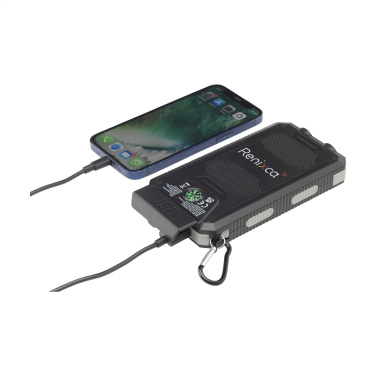 Logo trade mainoslahja ja liikelahja tuotekuva: Trail RCS Solar Charger Compass 8000