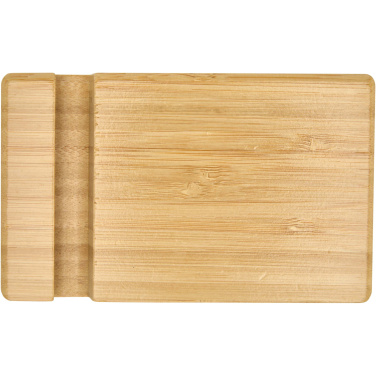 Logotrade liikelahjat kuva: Bubup bambusta valmistettu kaksikulmainen tabletti- ja puhelinteline