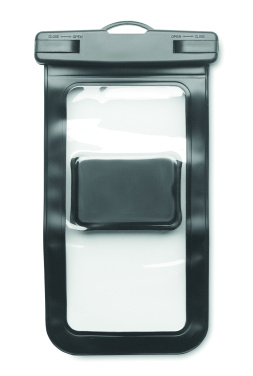 Logo trade liikelahja mainoslahja tuotekuva: Pyörän mobiilitelinekotelo PVC:tä