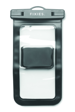 Logo trade liikelahja mainoslahja tuotekuva: Pyörän mobiilitelinekotelo PVC:tä