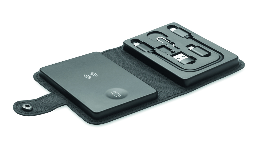 Logo trade liikelahjat tuotekuva: 4 in 1 kaapeliliitinsarja 15W