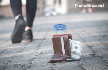 Logo trade liikelahjat mainoslahjat kuva: Findit RCS rplastic ultra-ohut tracker kortti ladattava