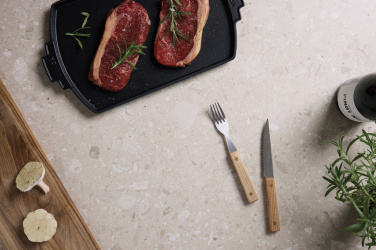 Logo trade liikelahja mainoslahja tuotekuva: VINGA Paso 8-osainen ruokailuvälinesetti grillaukseen