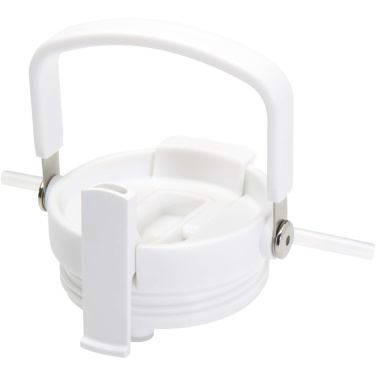 Logo trade mainoslahjat ja liikelahjat kuva: Bronx 900 ml:n RCS-sertifioidusta kierrätetystä ruostumattomasta teräksestä valmistettu kuparityhjiöeristetty juomamuki, jossa on kaksitoiminen kansi