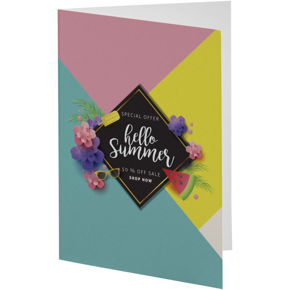 Logo trade liikelahjat tuotekuva: Herald A6-kokoinen tervehdyskortti