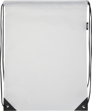 Logo trade mainoslahja ja liikelahja tuotekuva: Evergreen GRS-kierrätetty nyörisulkimellinen kuitukangaskassi 5 l