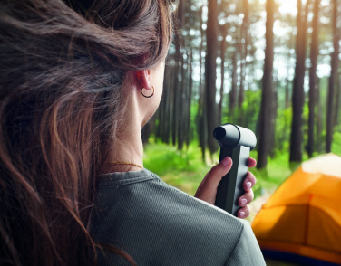 Logo trade liikelahja kuva: Kannettava turbotuuletin