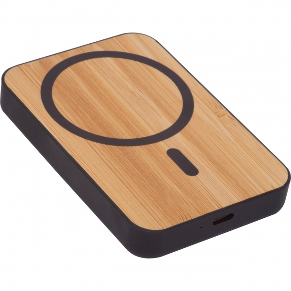 Logo trade mainoslahjat tuotekuva: Langaton varavirtalähde 5 000 mAh CAIRO