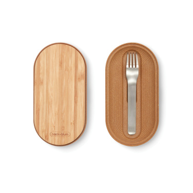 Logotrade liikelahjat kuva: Black+Blum teräksestä valmistettu kaksiosainen eväsrasia