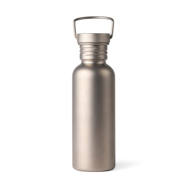 Logotrade mainoslahja ja liikelahja kuva: Nordic Drift Trail -ultrakevyt titaanijuomapullo 600 ml