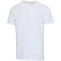 Azurite OCS-sertifioitu lyhythihainen t-paita 160 g/m²:n kankaasta, unisex, Valkoinen