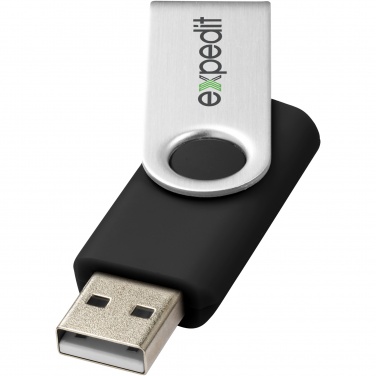 Logotrade firminės dovanos nuotrauka: Pasukti pagrindinę 16 GB USB atmintinę