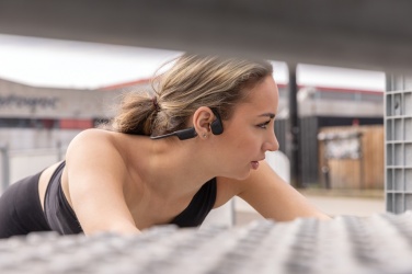 Logotrade reklaminiai produktai nuotrauka: Urban Vitamin Glendale RCS rplastikinės orui laidžios ausinės