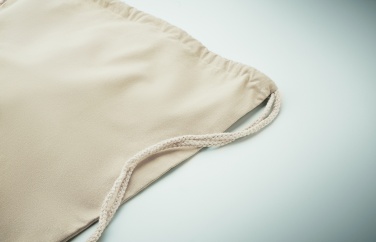 Logotrade firminės dovanos nuotrauka: Perdirbtos medvilnės maišelis su raišteliu