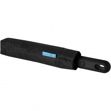 Logotrade korporatīvās dāvanas foto: Trav 21,5 collu salokāms automātiski atverams/aizverams lietussargs