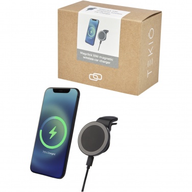 Logotrade dāvanas foto: Magclick 10W bezvadu magnētiskais auto lādētājs