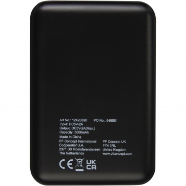 Logotrade ziemassvētku dāvanas foto: Gleam 5000 mAh īpaši plānā apgaismojuma jaudas banka