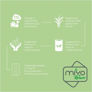 Logotrade dāvanas foto: MIYO Renew viena slāņa pusdienu kastīte