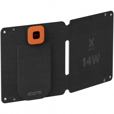 Logotrade biznesa dāvanas foto: Xtorm XR2S14 SolarBooster 14W salokāms saules panelis