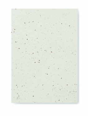 Logotrade korporatīvās dāvanas foto: A5 sēklu papīra vāka piezīmju grāmatiņa