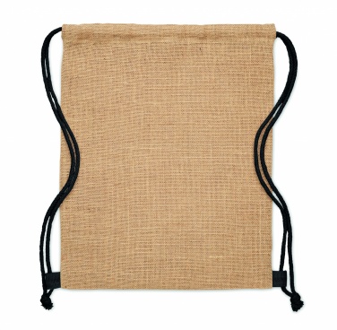 Logotrade biznesa dāvanas foto: Džutas aukliņu soma