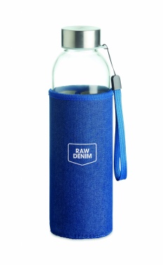 Logotrade ziemassvētku dāvanas foto: Stikla pudele maisiņā 500 ml