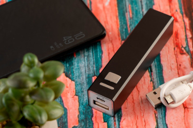 Logotrade dāvanas foto: Metāla jaudas banka PORT HOPE 2200mAh