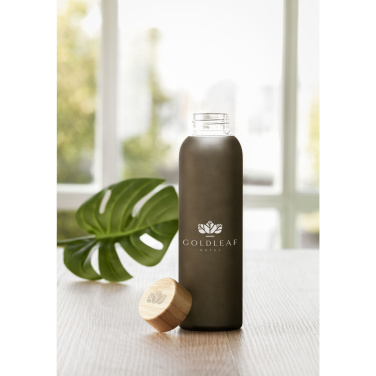 Logotrade biznesa dāvanas foto: Frosty Glass Bottle 550 ml dzeramā pudele
