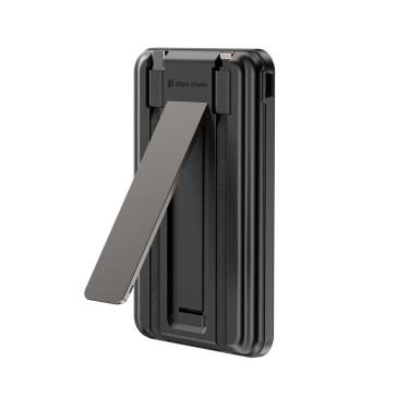 Logotrade biznesa dāvanas foto: Urban Vitamin Redwood 5in1 5000mah 20W PD magnētiskā jaudas banka
