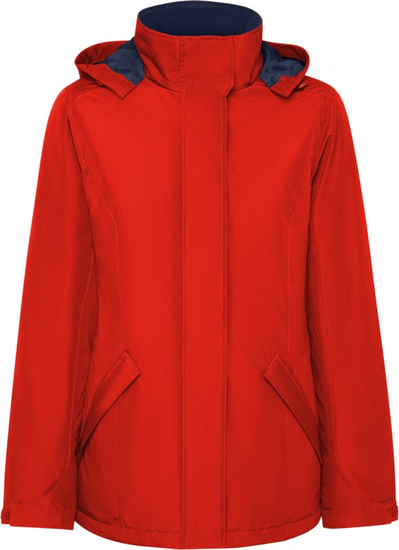 Logotrade korporatīvās dāvanas foto: Amerikas sieviešu polsterēta parka jaka