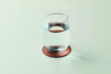 Logotrade logo dāvanas foto: Apaļš paliktnis no PU