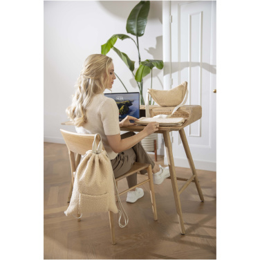 Logotrade ziemassvētku dāvanas foto: Lāča GRS pārstrādāta šerpu auduma mugursoma ar aukliņu 9L