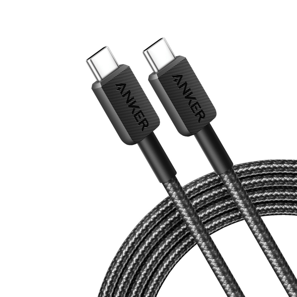 Logotrade dāvanas foto: Anker USB-C uz USB-C kabelis 1,8 metri 60 W