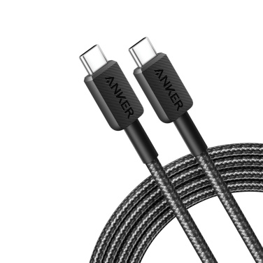 Logotrade biznesa dāvanas foto: Anker USB-C uz USB-C kabelis 1,8 metri 60 W